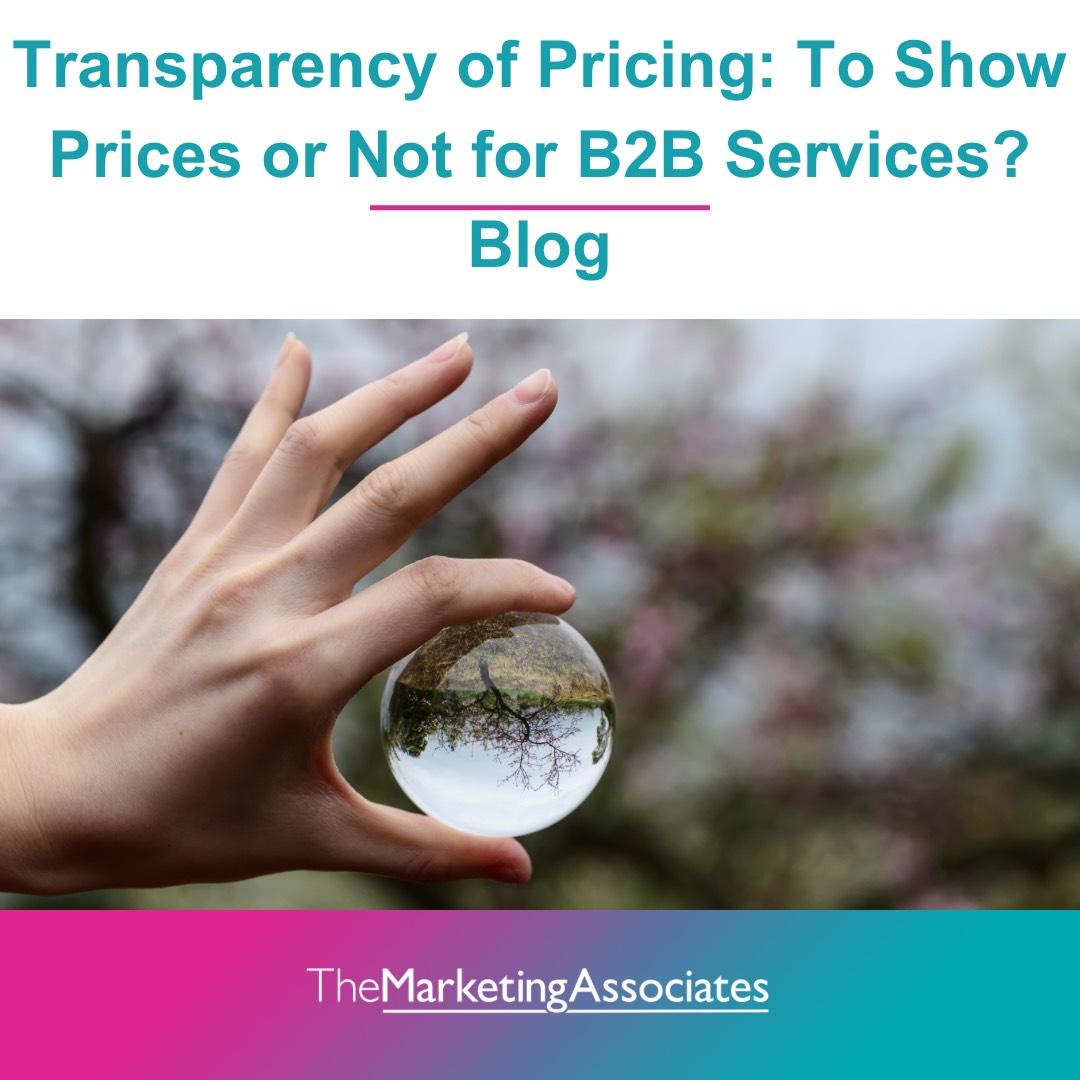 Transparency of Pricing